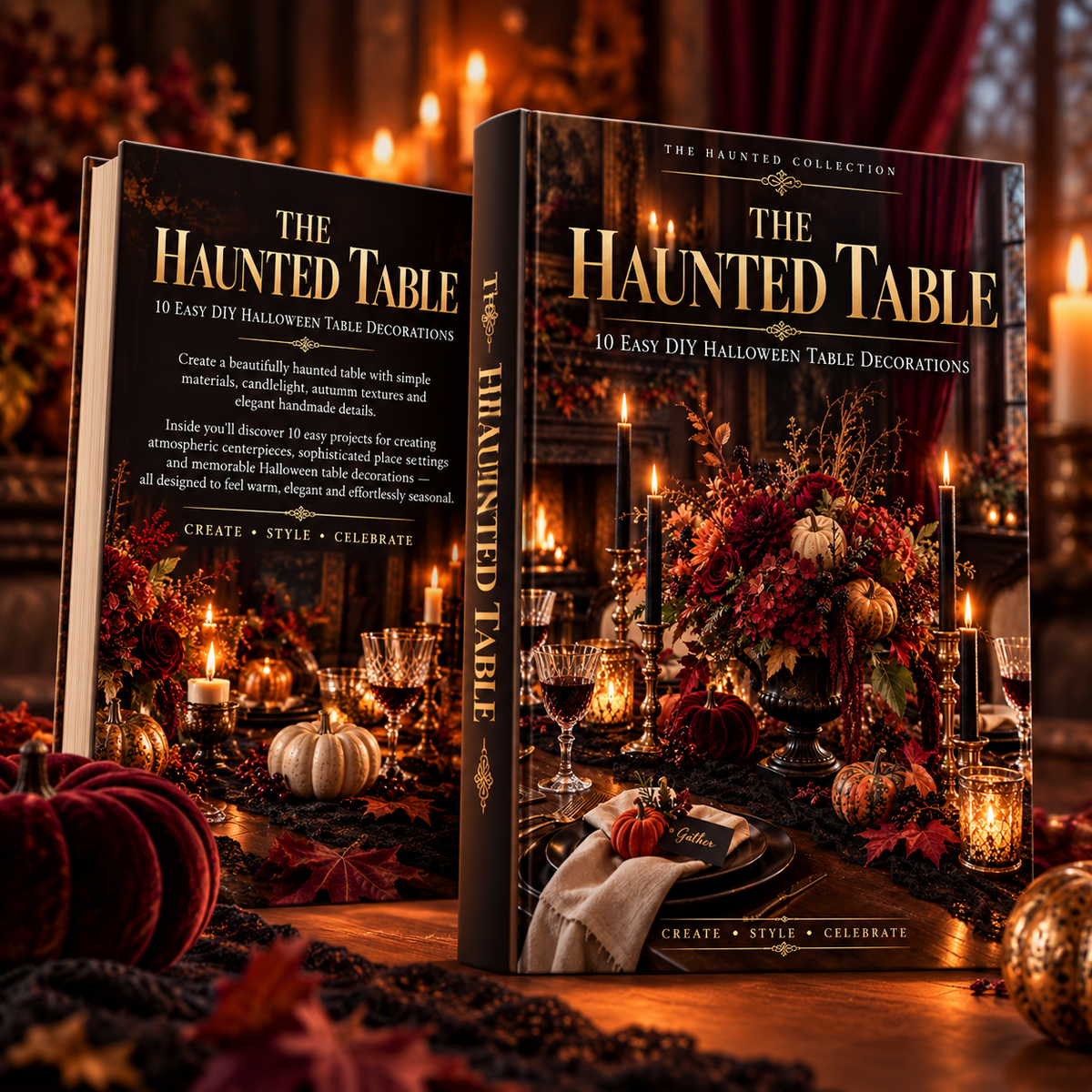 The Haunted Table: 10 Easy DIY Halloween Table Decorations